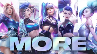 K/DA- 'MORE' {Color Coded Lyrics}