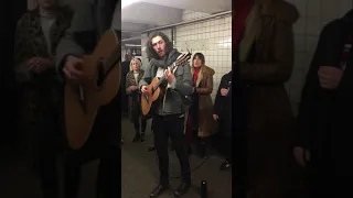 Hozier - Work Song (Pop-Up Show in NYC Subway)