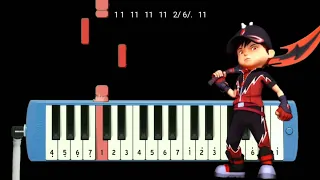 Not Pianika Boboiboy Halilintar Ost Theme