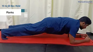 Basic Exercises to Maintain Health and Fitness| Physiotherapy treatment |Mr. Arun Sagar - Manipal