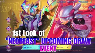 Upcoming New Series Skin Draw Event "NeoBeast" ft. Fredrinn & Lylia | MLBB