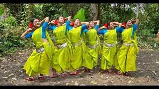 Aaj Phagune Agun Lage // Holi Special // Folk Dance // Dance Cover // Baishali Choreography.