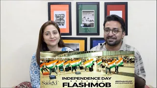 Pakistani Reacts to Flashmob at Kolkata Airport | India Independence Day | SangVi | Dance