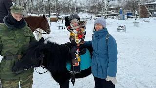 Костя посетил конный клуб «Станица Вольная» 🐎