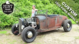 1929 Ford Model A Roadster - Walk around