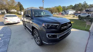 2022 Toyota 4Runner Limited w/ 3rd Row 4WD | Start Up and Tour