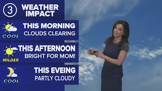 Cleveland area weather forecast: Skies clear for a beautiful Mother's Day, summer warmth on Monday