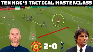 Tactical Analysis: Ten Hag's Best Match | Manchester United 2-0 Tottenham