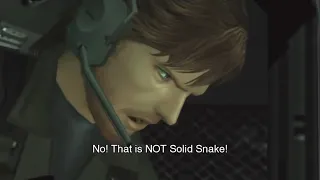 No! That is NOT Solid Snake!