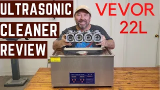 ULTRASONIC CLEANER VEVOR 22L UNBOXING AND REVIEW