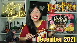 LITJOY CRATE MAGICAL: FANTASTIC CREATURES | A Harry Potter Unboxing | December 2021