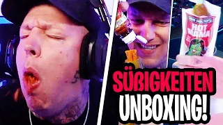 Monte am WÜRGEN!😂🤢 SCHARFE GORKE - SÜßIGKEITEN UNBOXING | MontanaBlack Highlights