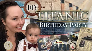 TITANIC BIRTHDAY PARTY (Murder Mystery Party)