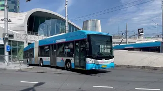 Arnhem Station buses and trolleybuses