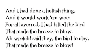 "The Rime of the Ancient Mariner Parts 1 & 2" by Samuel Taylor Coleridge (read by Tom O'Bedlam)