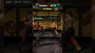 Jin is broken in Tekken  3 #jinkazama