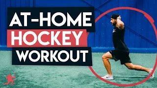 AT HOME HOCKEY FOLLOW ALONG WORKOUT 🏒