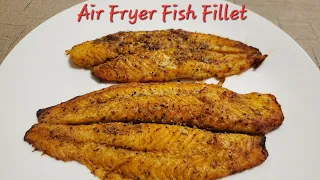 Air Fryer Fish Fillet || Swai Fish Fillet Recipe in Air Fryer || Weight loss Dinner Recipe