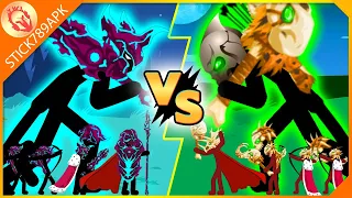 ARMY VAMPIRE GIANT GRIFFON DESTROY SAVAGE FINAL BOSS MAX ARMOR | Stick War Legacy Mod | Stick789Apk