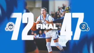 #21 Creighton Women's Basketball vs #8 Connecticut Highlights 12-28-2022