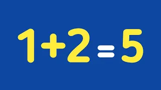 1+2 = 5  Proof | Breaking The Rule Of Mathematics | Fun of Mathematics 😊