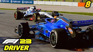 WILLIAMS DOWNFALL. ZAK BROWN INTERVIEW - F1 23 Driver Career Mode: Part 8