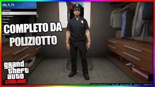 COME AVERE IL COMPLETO DA POLIZIOTTO SU GTA 5 ONLINE+PROVE DLC POLIZIA CANCELLATO
