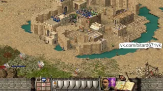 Stronghold Crusader, 44 миссия: "A Plague Of Sand" [прохождение с комментариями]