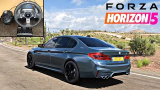 Forza Horizon 5 - 2018 BMW M5 F90 | Logitech G29 Steering wheel + Shifter Gameplay