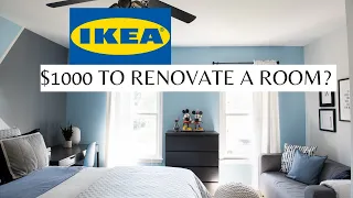 EXTREME &  BUDGET FRIENDLY IKEA Makeover | House of Valentina | FLIP THE TRIP DISNEY INSPIRED