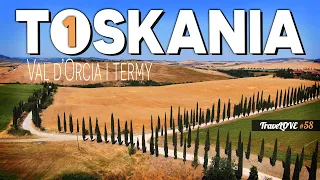 VAL D'ORCIA I TERMY ☀️ TOSKANIA POŁUDNIOWA 🌻