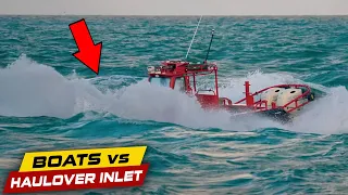 THE PROFESSIONALS FAIL AT HAULOVER ! | Boats vs Haulover Inlet