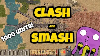 STRONGHOLD CRUSADER: 1000 ARABIAN SWORDSMAN VS 1000 ARCHERS