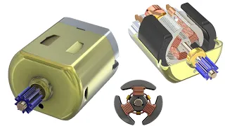 SolidWorks re Tutorial # 337: DC Motor complete video