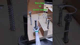 Spanner Action 🔧 Wera VS normal spanner #trades #wera #diy