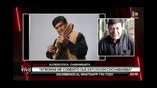 El músico boliviano, alfredo coca, internacionaliza el charango