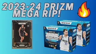 WE HIT BIG!!! EROR BOX?! 2023-24 Panini Prizm Mega Box Rip (Target)!