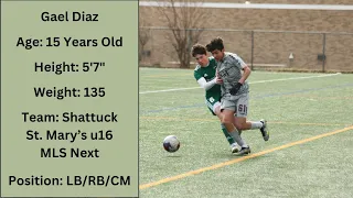 Gael Diaz  - Highlight Tape 2023-2024 Season