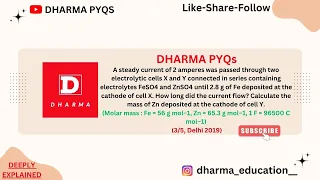 A steady current of 2 amperes was passed through two electrolytic cells X and Y connected in ---.