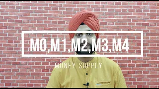 Money Supply: M0, M1, M2, M3, M4