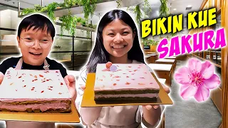 BIKIN KUE ULANG TAHUN SAKURA | Baking Bareng Sepupu