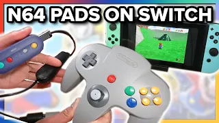 How to use Nintendo 64 controllers on the Switch | Authentic Mario 64 controls!