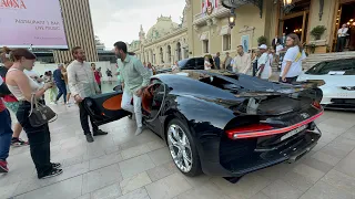 BILLIONAIRES SAUDI ARABIAN WITH BUGATTI CHIRON IN MONACO