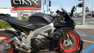 2020 Aprilia RSV4RR / Walk Around / Start Up / Sound Clip