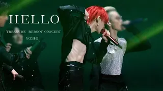 [4k] 231216 TREASURE REBOOT CONCERT YOSHI [HELLO] FOCUS