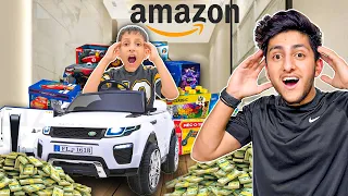 Buying Every Toy From Amazone For My Little Brother *13 Minute Challenge*