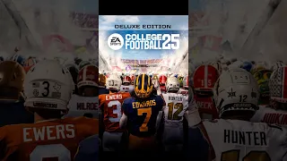 Deluxe Edition Cover Of EA Sports College Football 25 Dropped..Shedeur Sanders NOT Featured #shorts