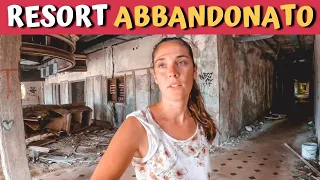 CI ACCAMPIAMO IN UN RESORT ABBANDONATO 🌍 La distruzione della guerra || Minivan Vlog