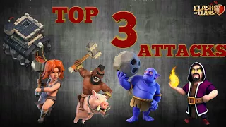 Top 3 Best Th9 Clan war attacks strategy "2017" (UPDATED)