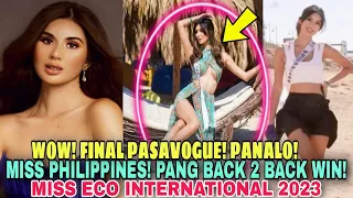 HETO NA PANALO! Miss Philippines🇵🇭 Miss Eco International 2023 Final